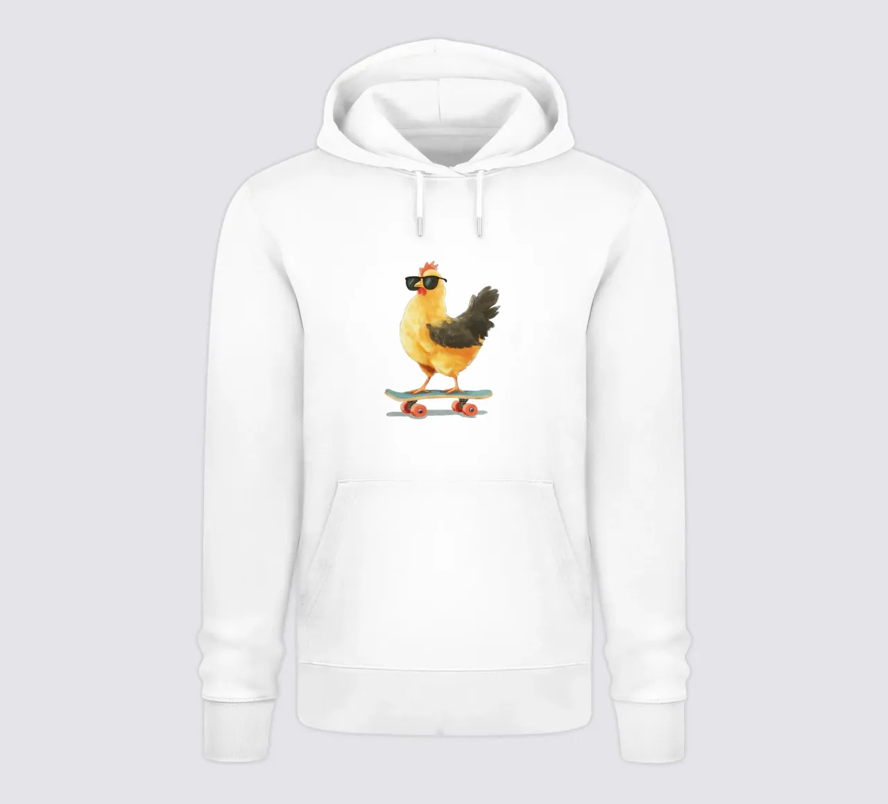 King of The Skateboard felpa con cappuccio da HookASmile
