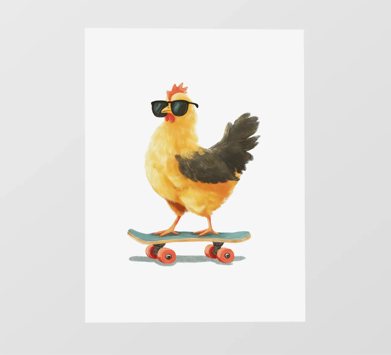 King of The Skateboard pellicola backlit da HookASmile