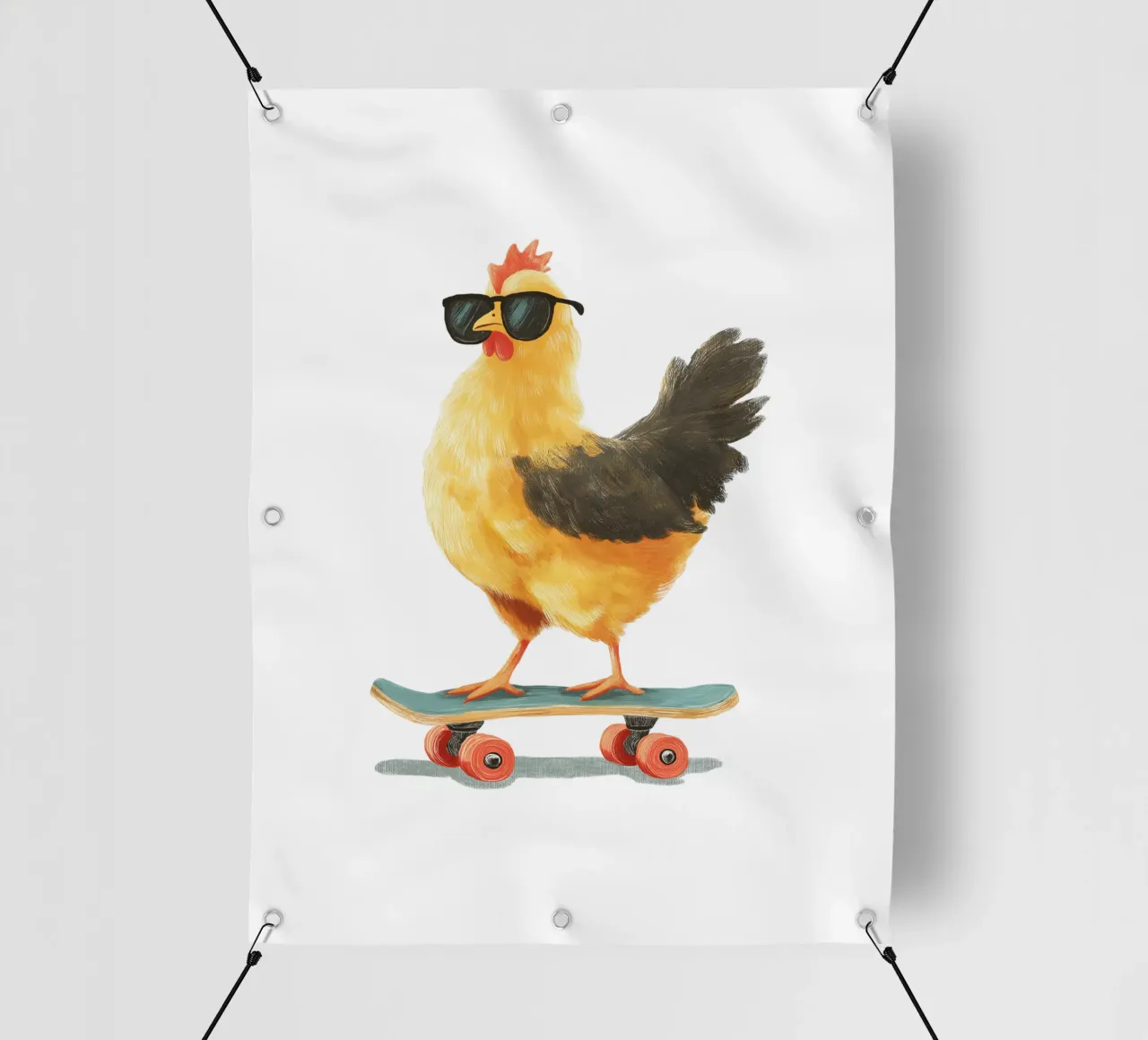 King of The Skateboard telo in pvc da HookASmile