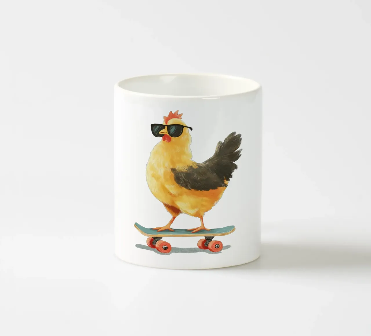 King of The Skateboard tazza in ceramica da HookASmile