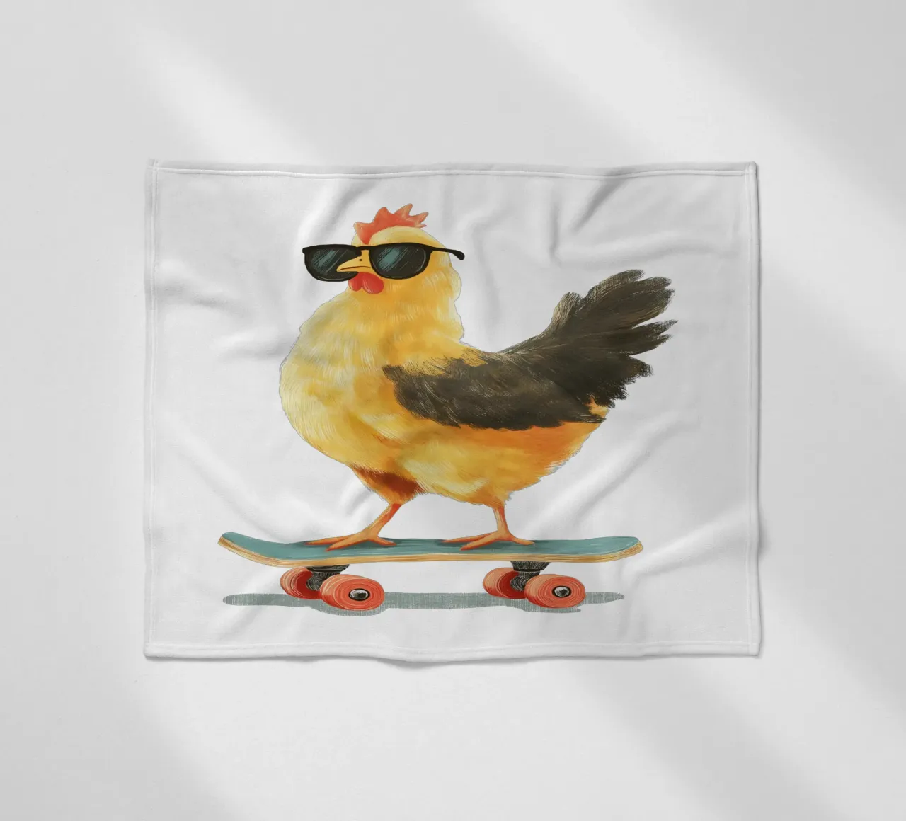 King of The Skateboard coperta in pile da HookASmile