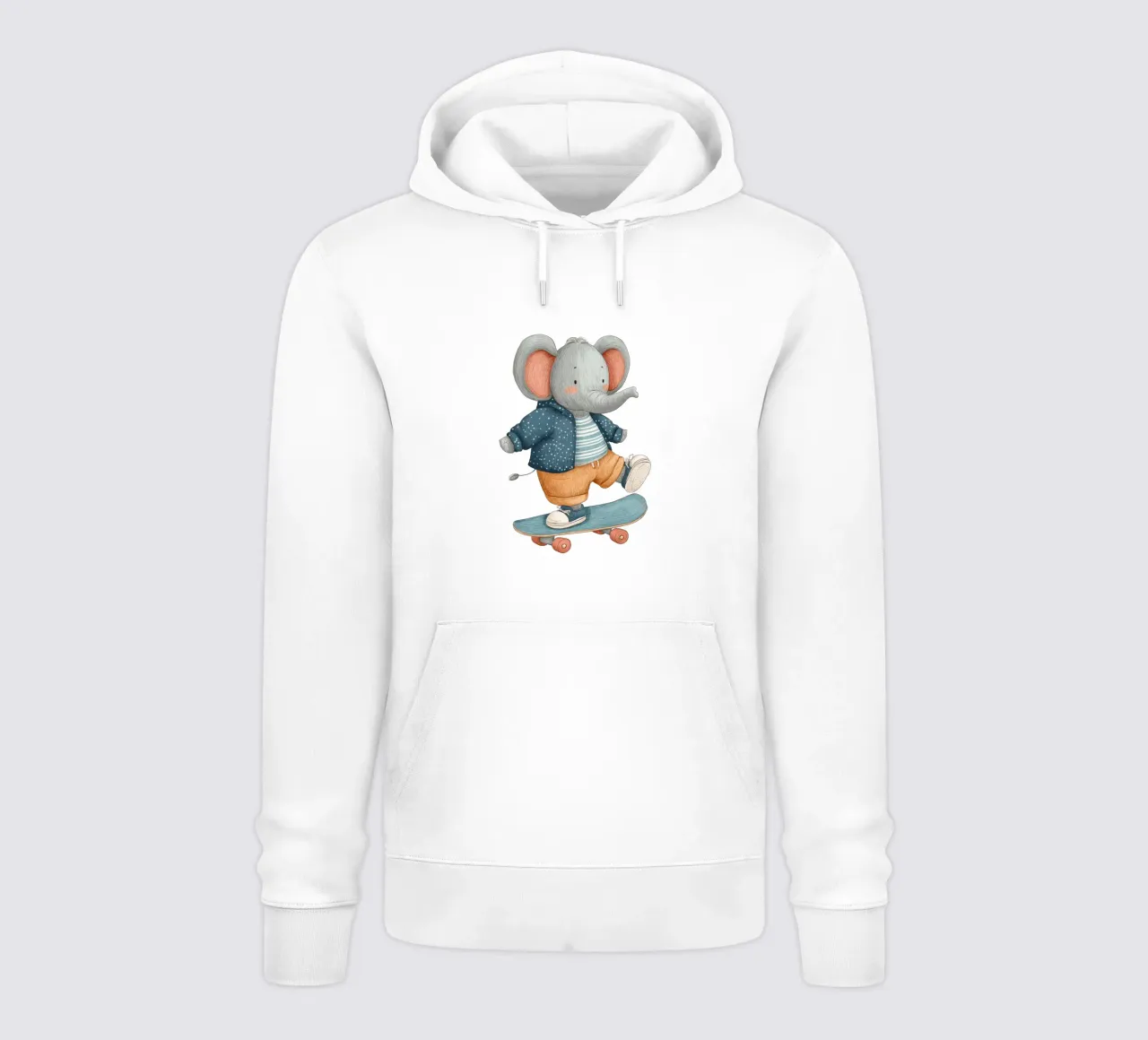 Elefante carino felpa con cappuccio da HookASmile
