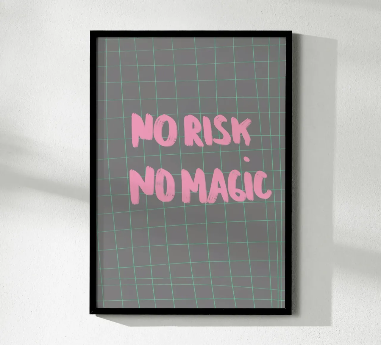 no risk no magic carta hahnemühle da Hej Ibiza by Ute Arnold