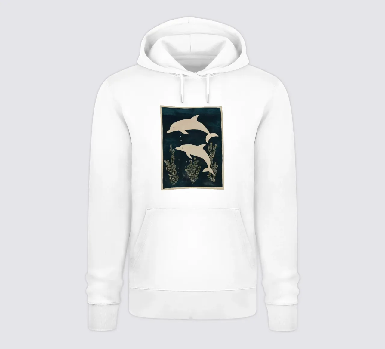 Due delfini felpa con cappuccio da M.A.Z.U.N.