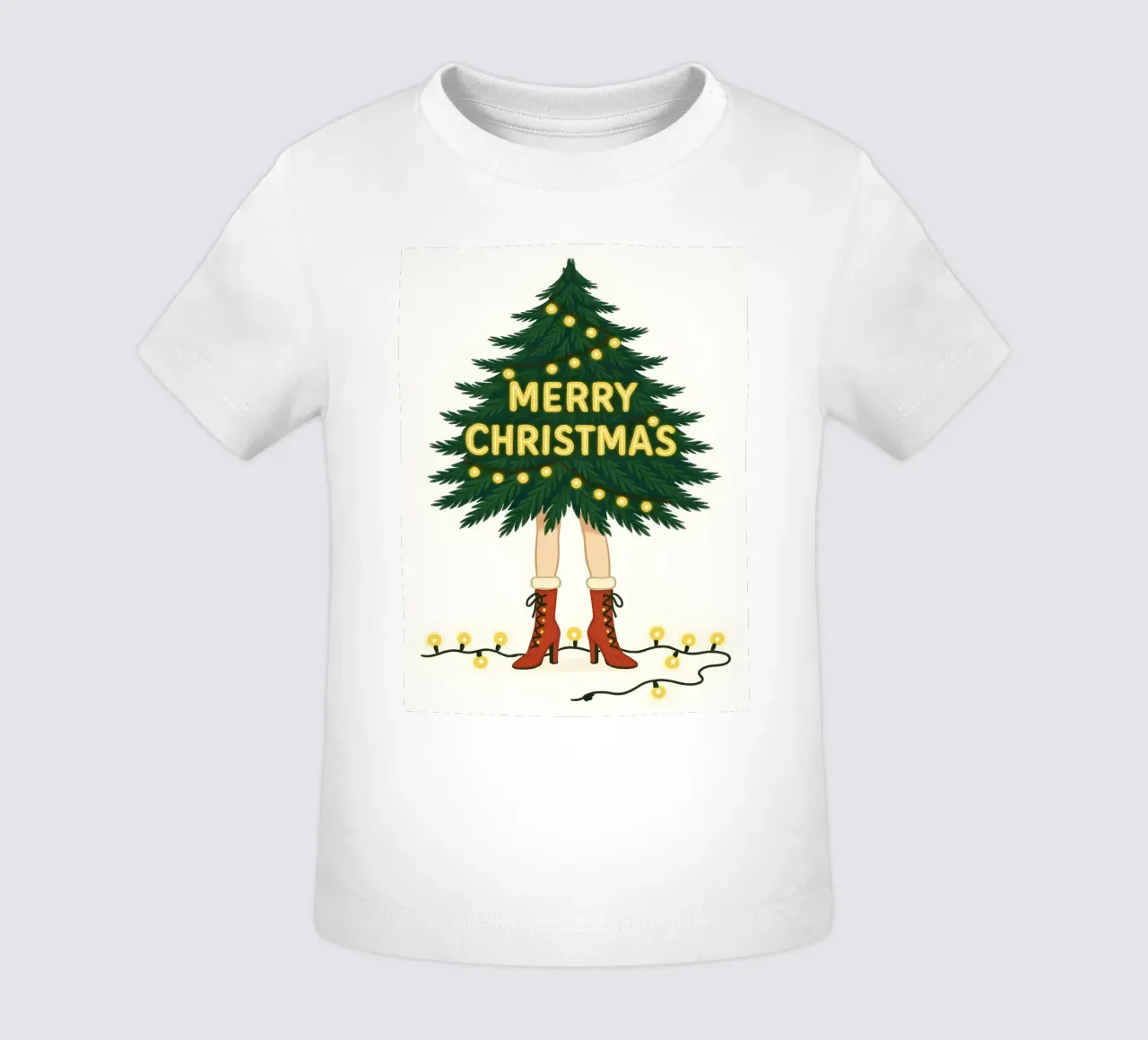 BUON ALBERO DI NATALE maglietta neonato da CHRISTMAS ART