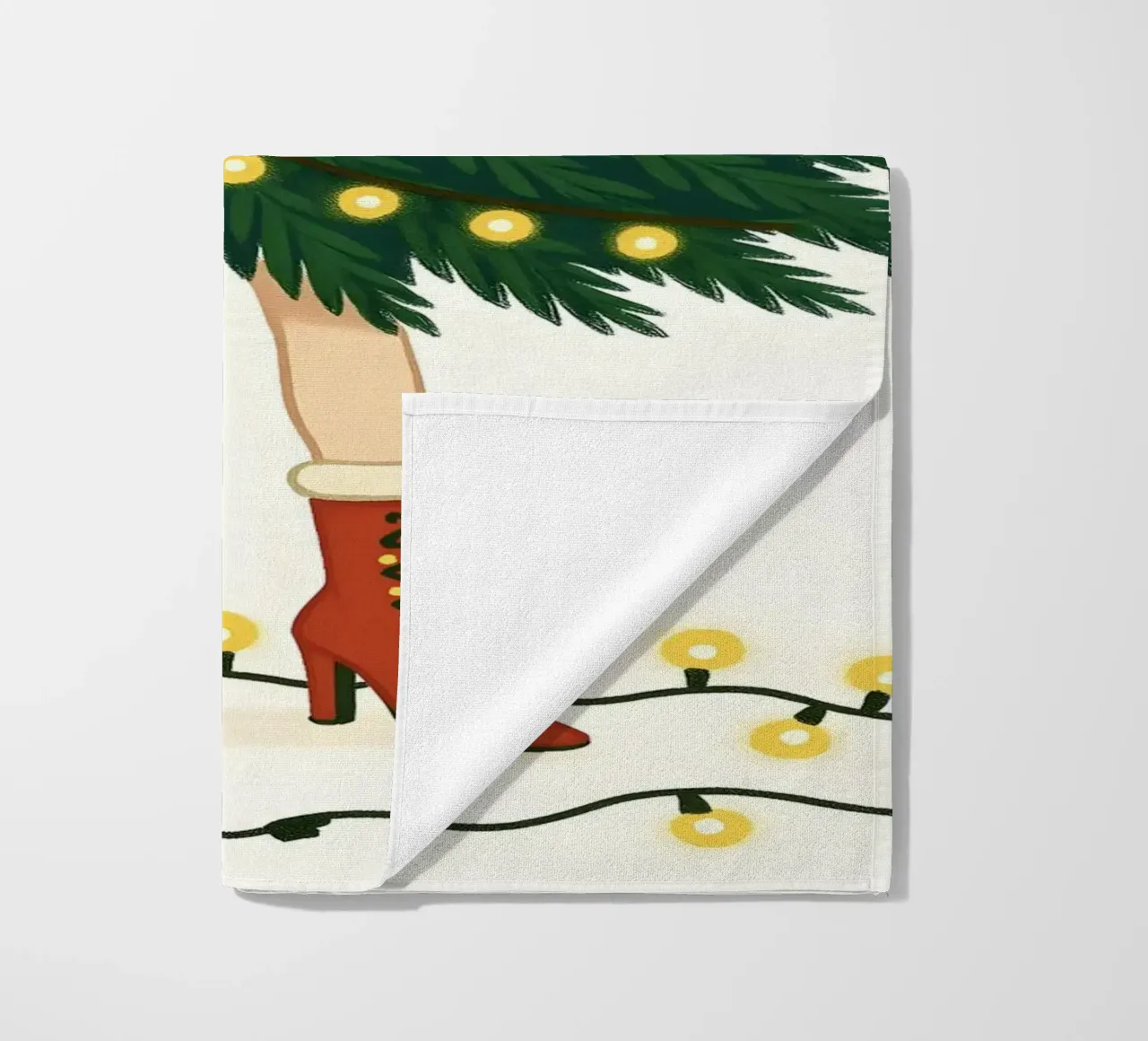 BUON ALBERO DI NATALE telo mare da CHRISTMAS ART