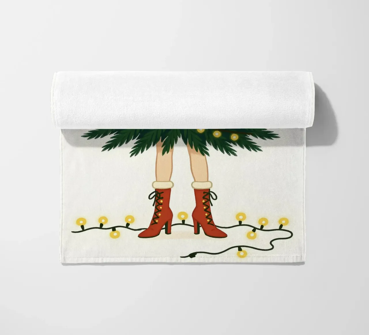BUON ALBERO DI NATALE telo mare da CHRISTMAS ART