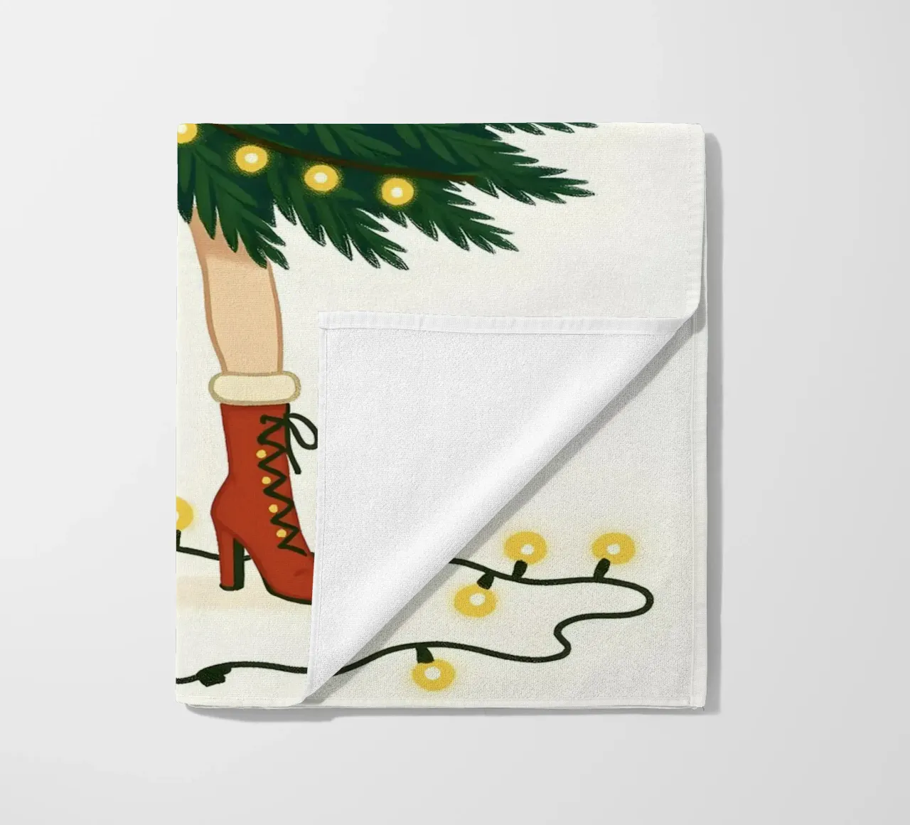BUON ALBERO DI NATALE telo mare da CHRISTMAS ART