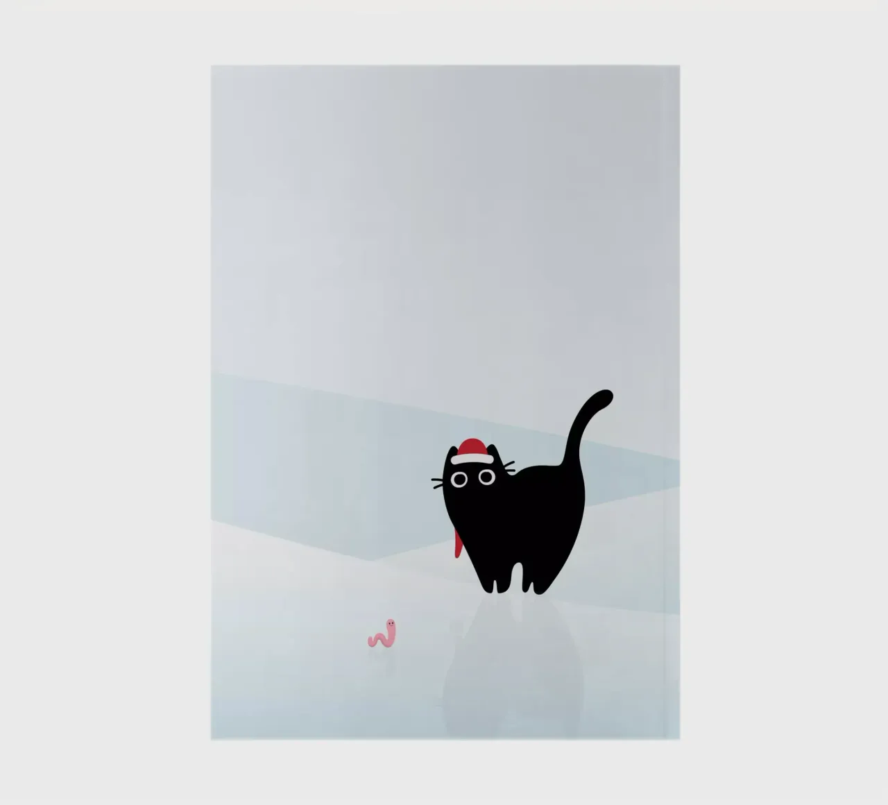 Cat & Worm #3 notebook by Hightown Design