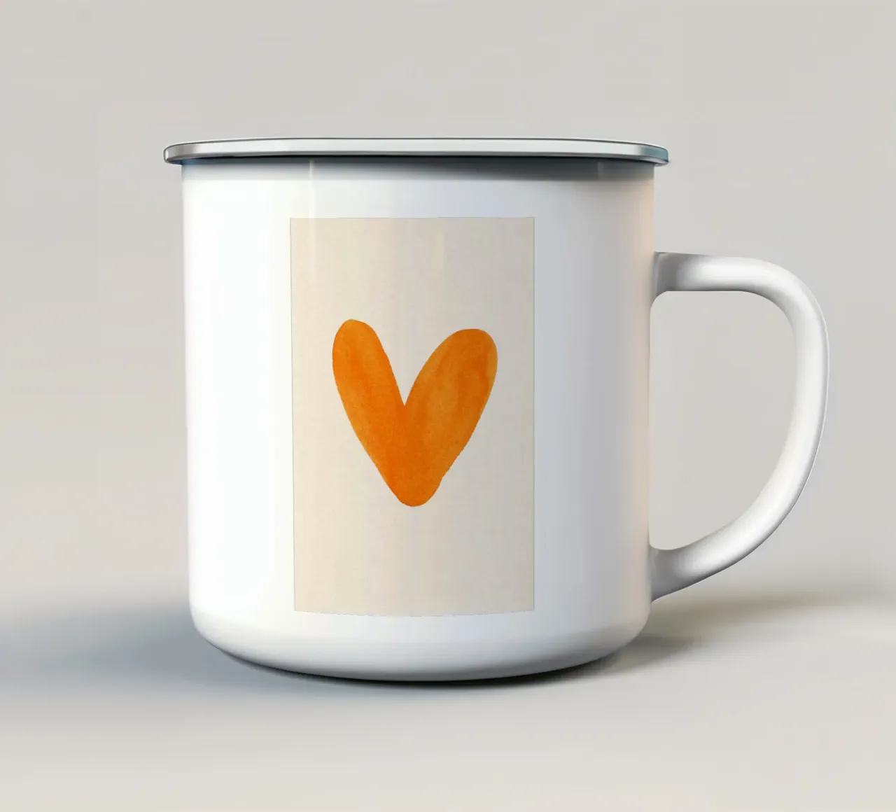 Herz tazza in smalto da Ekaterina Koroleva