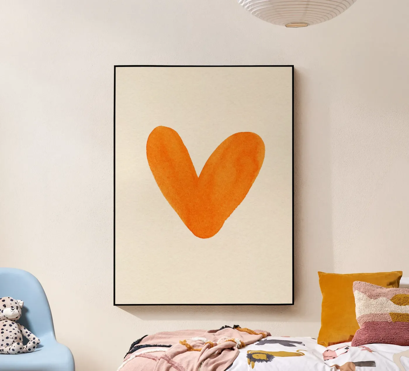 Herz Acryl-Glas von Ekaterina Koroleva