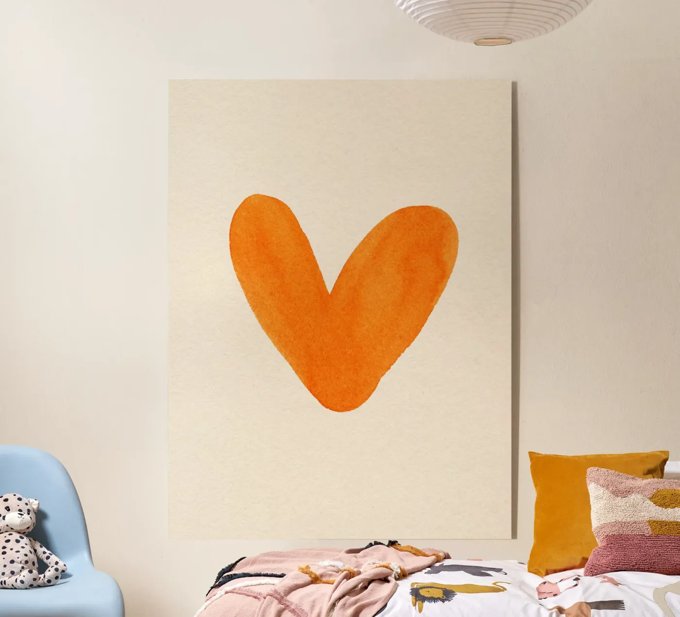 Herz Acryl-Glas von Ekaterina Koroleva