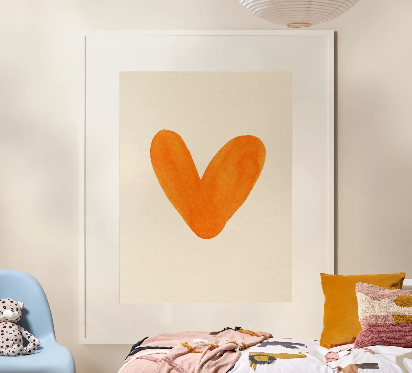 Herz poster van Ekaterina Koroleva