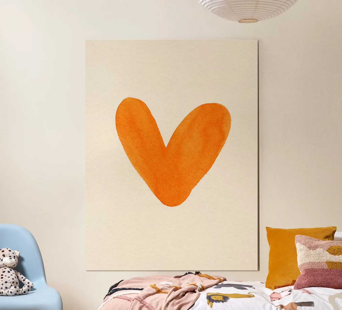 Herz poster van Ekaterina Koroleva