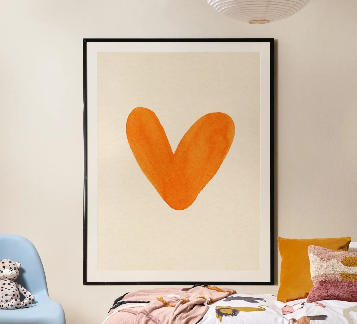 Herz poster van Ekaterina Koroleva