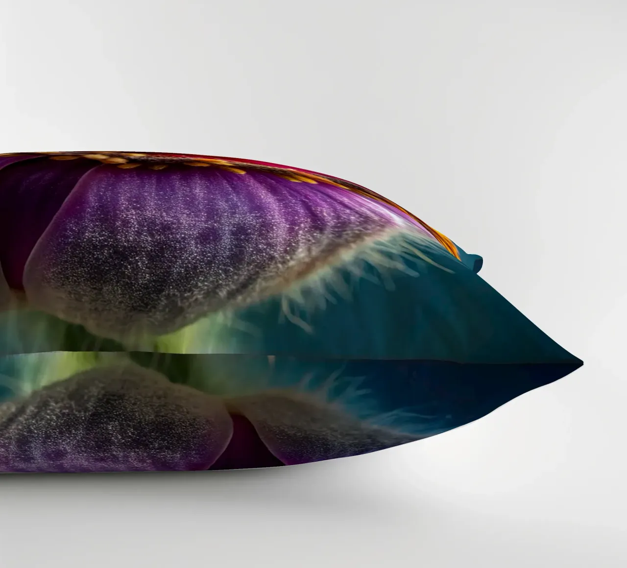 Scatto macro di un fiore di papavero cuscino da 🎁 NOBELART