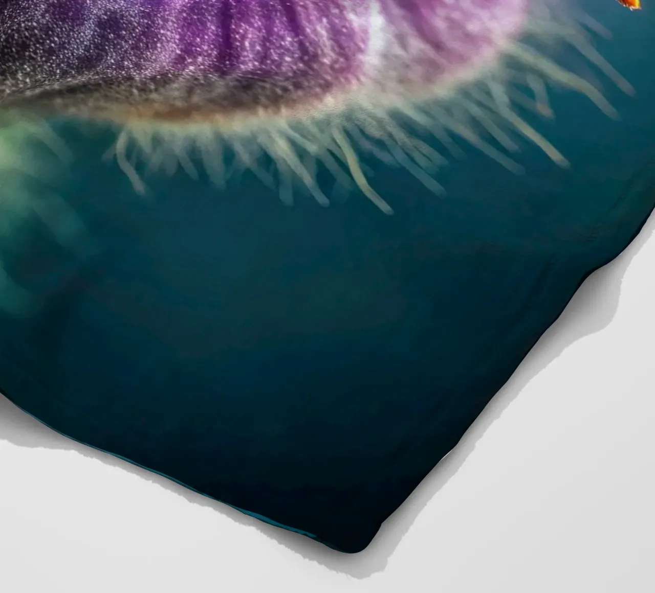 Scatto macro di un fiore di papavero coperta in pile da 🎁 NOBELART