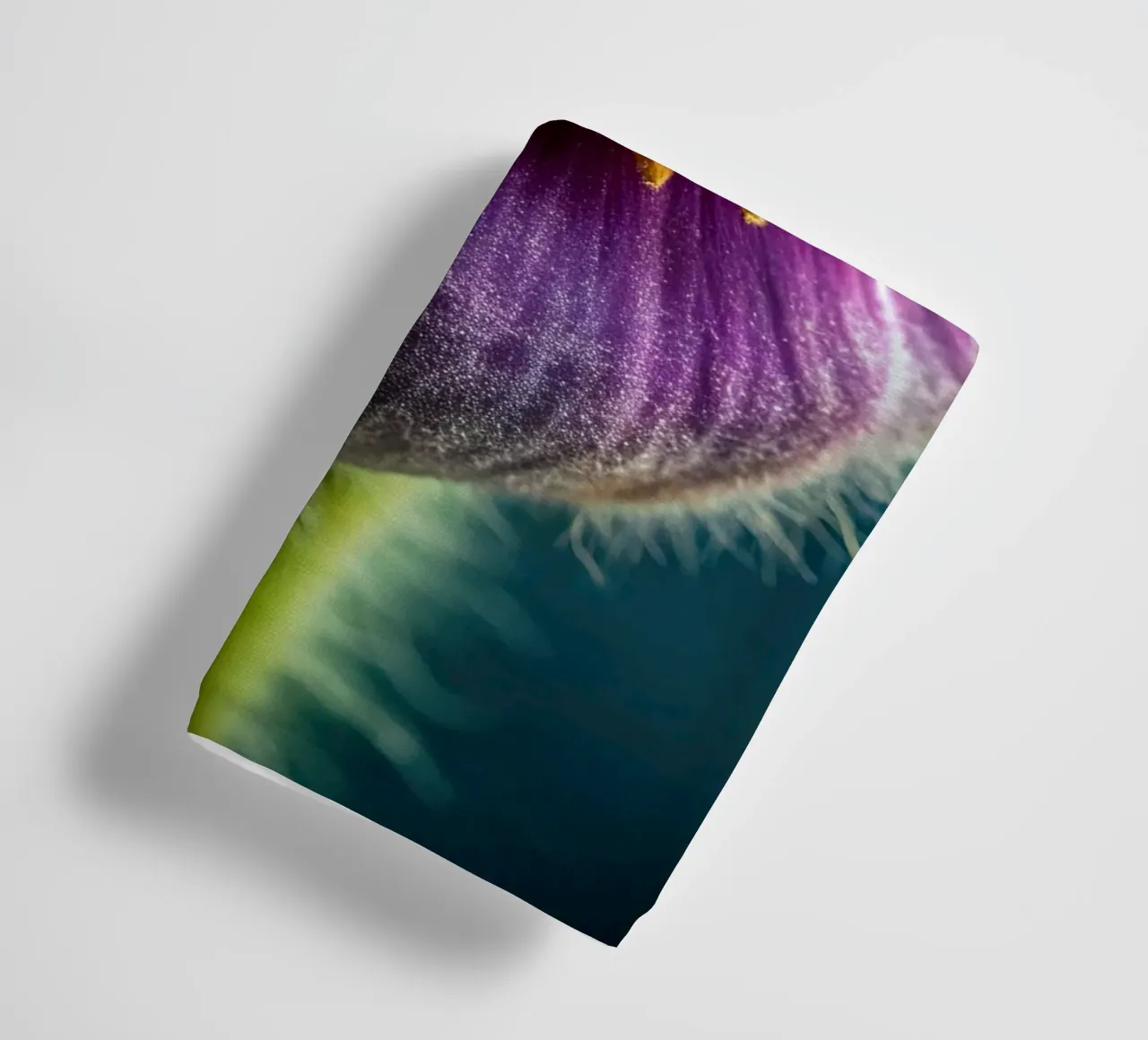 Scatto macro di un fiore di papavero asciugamano da bagno da 🎁 NOBELART