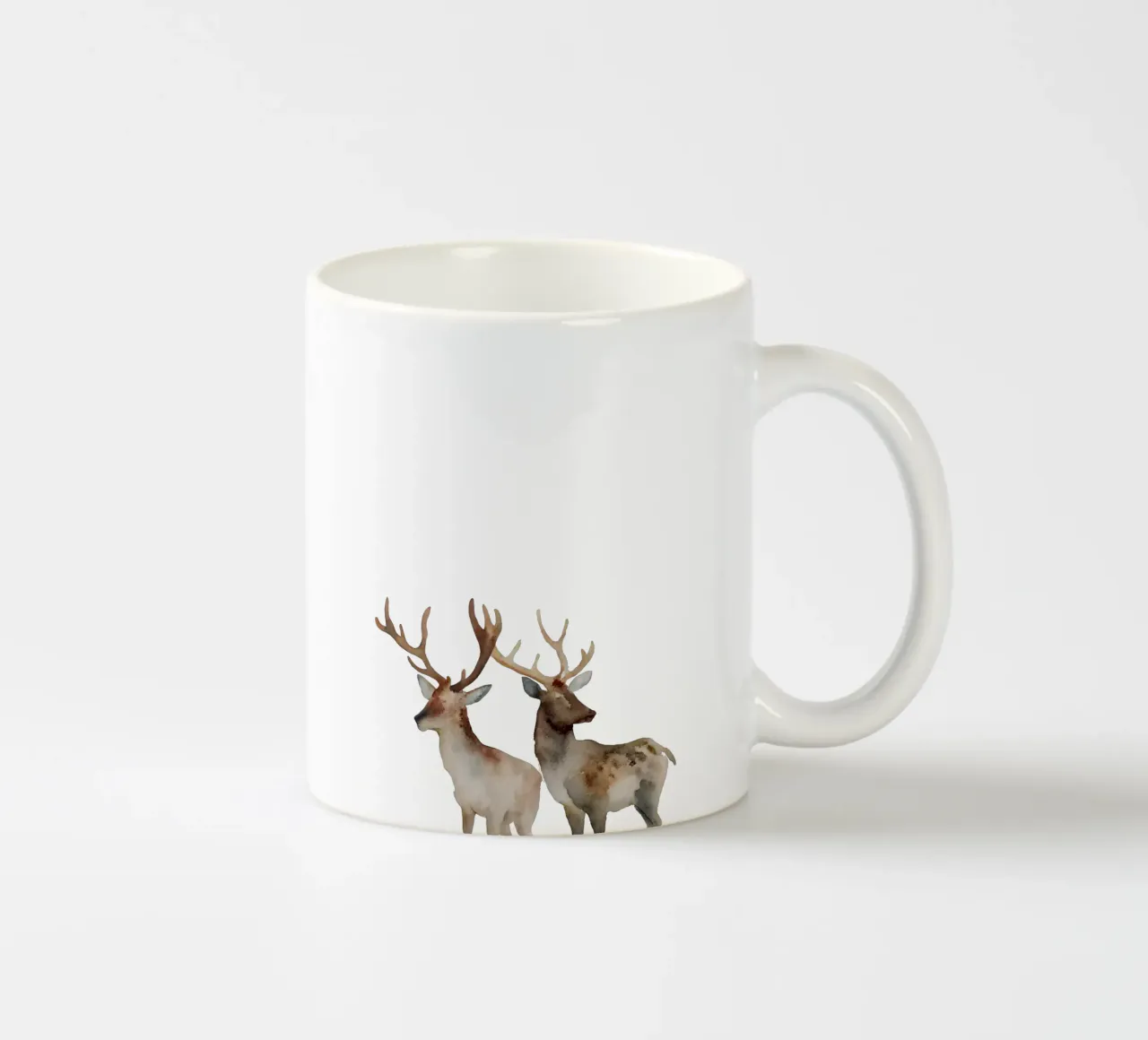 Duo Cervo Gentile tazza in ceramica da ChristmasMooodz