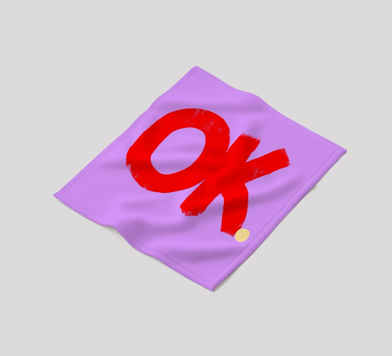 Ok. Fleecedecke von Hej Ibiza by Ute Arnold