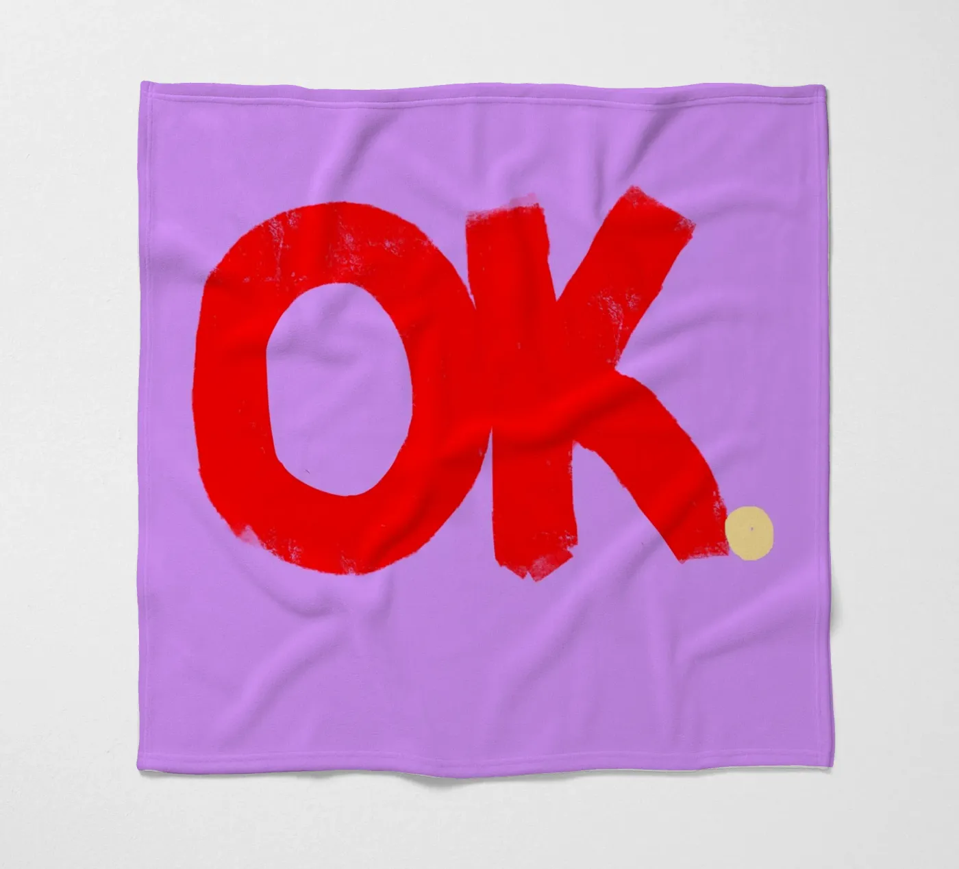 Ok. fleece blanket by Hej Ibiza by Ute Arnold