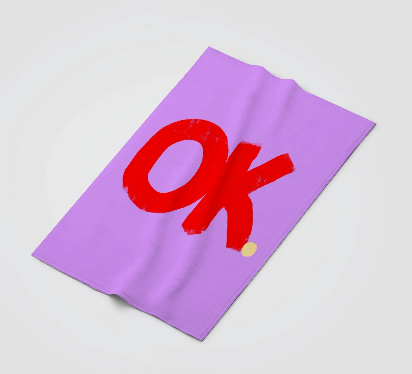 Ok. fleece blanket by Hej Ibiza by Ute Arnold