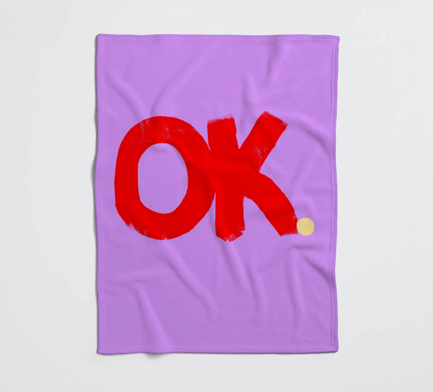 Ok. fleece blanket by Hej Ibiza by Ute Arnold