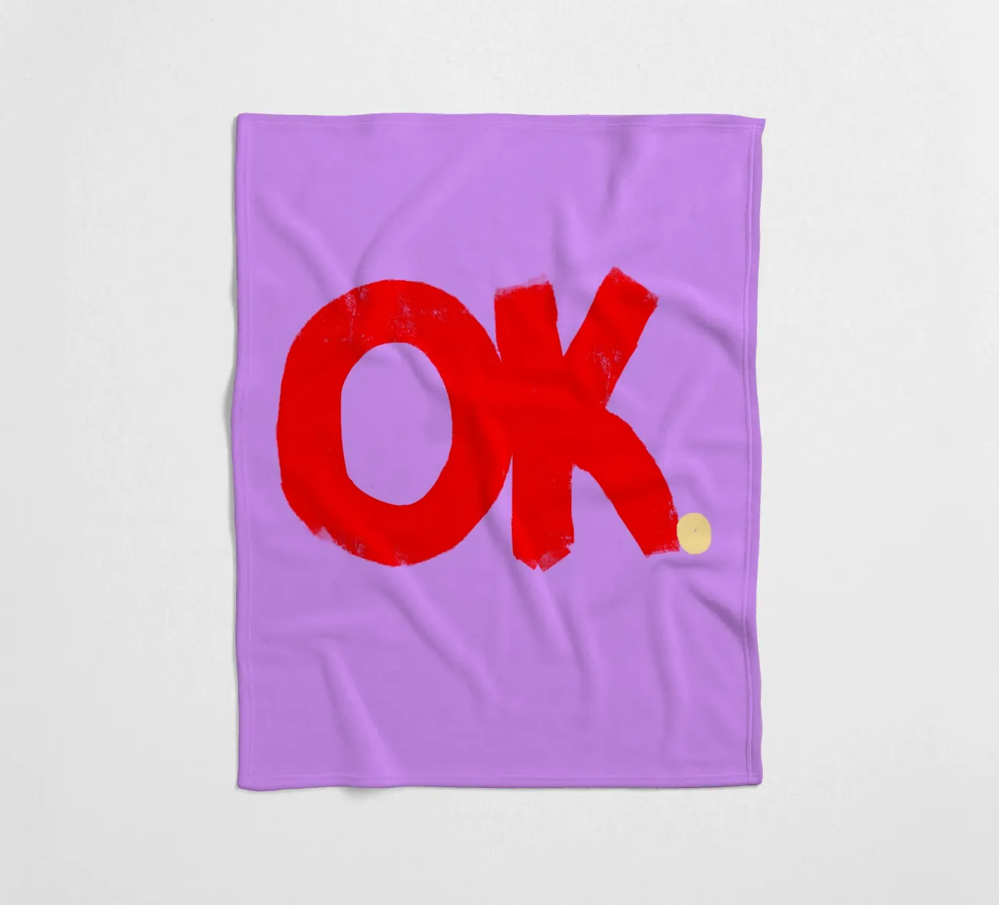 Ok. fleece blanket by Hej Ibiza by Ute Arnold