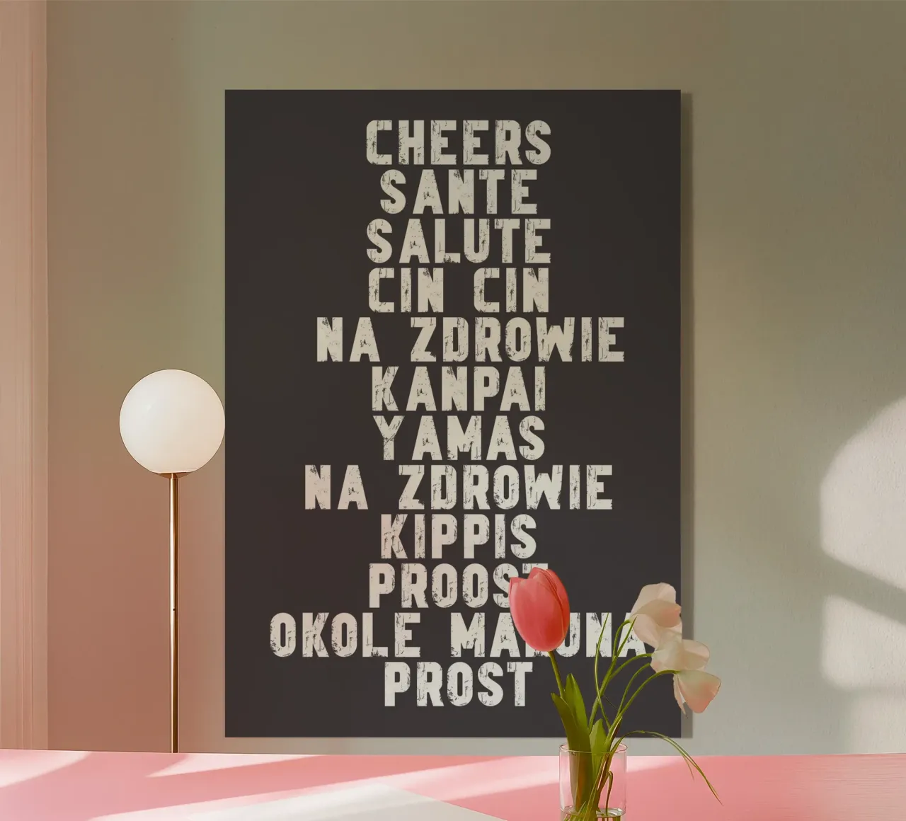 Cheers int. plexiglass da PurePeachCleanLine