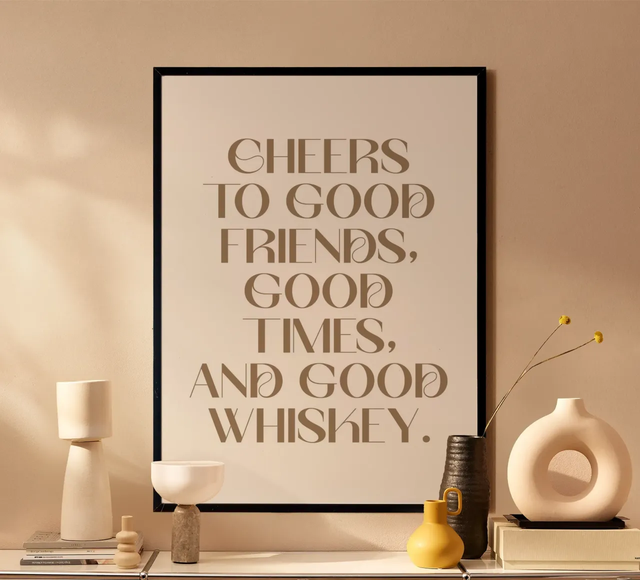 Friends poster da PurePeachCleanLine