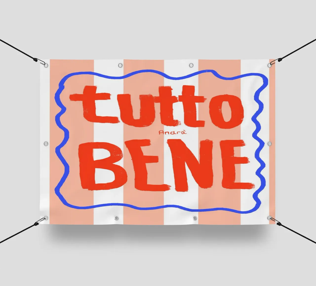 Tutto Bene PVC Plane von Hej Ibiza by Ute Arnold