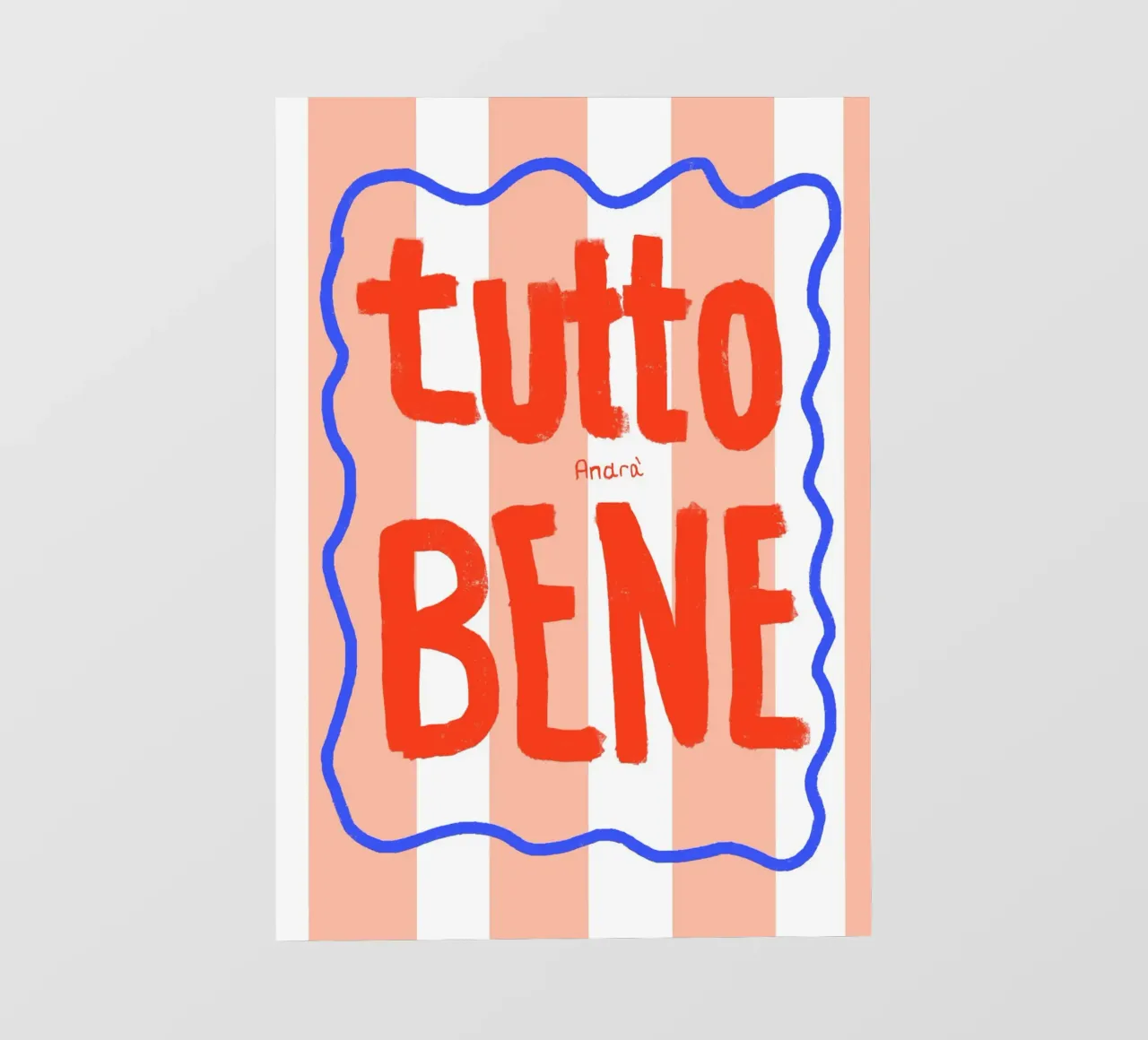 Tutto Bene PVC Plane von Hej Ibiza by Ute Arnold