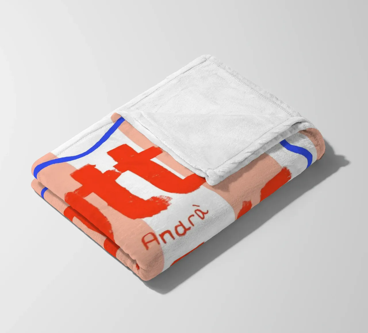 Tutto Bene fleece blanket by Hej Ibiza by Ute Arnold