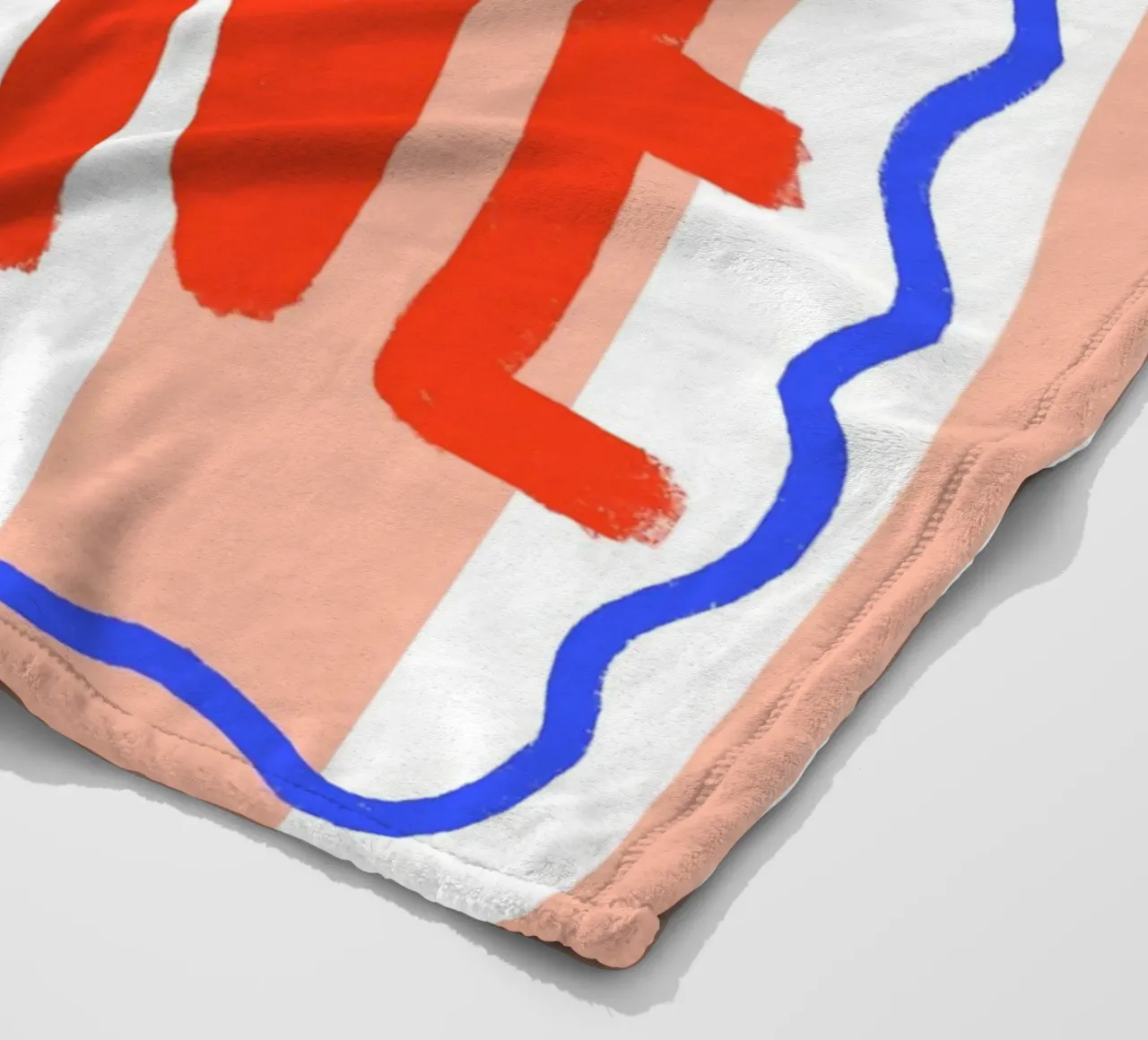 Tutto Bene fleece blanket by Hej Ibiza by Ute Arnold