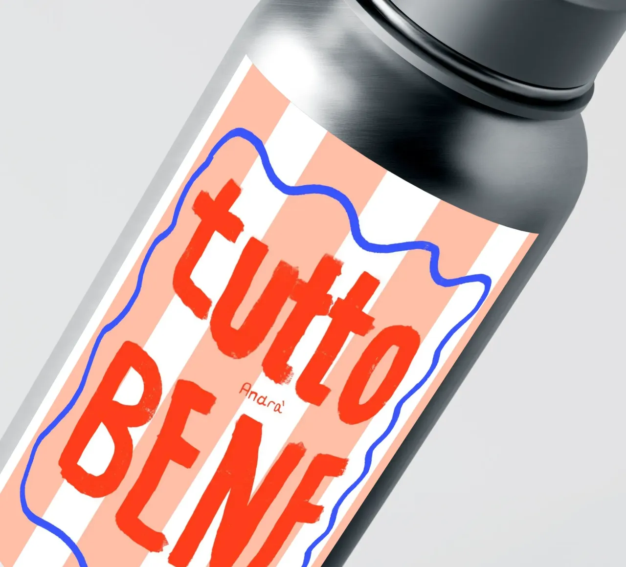 Tutto Bene Sticker von Hej Ibiza by Ute Arnold
