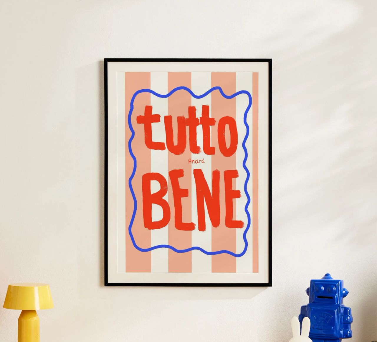 Tutto Bene Poster von Hej Ibiza by Ute Arnold