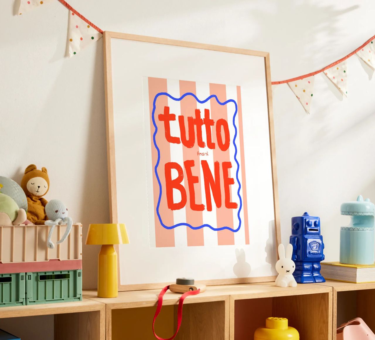 Tutto Bene Poster von Hej Ibiza by Ute Arnold