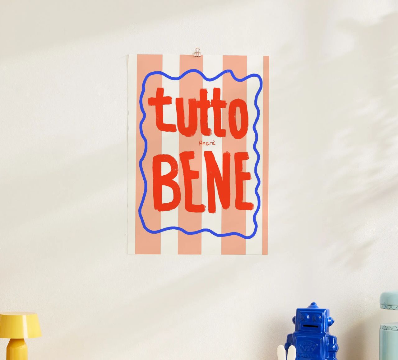 Tutto Bene Poster von Hej Ibiza by Ute Arnold