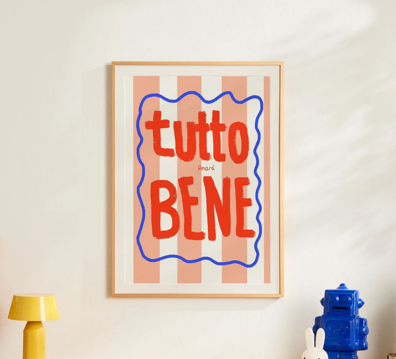 Tutto Bene Poster von Hej Ibiza by Ute Arnold