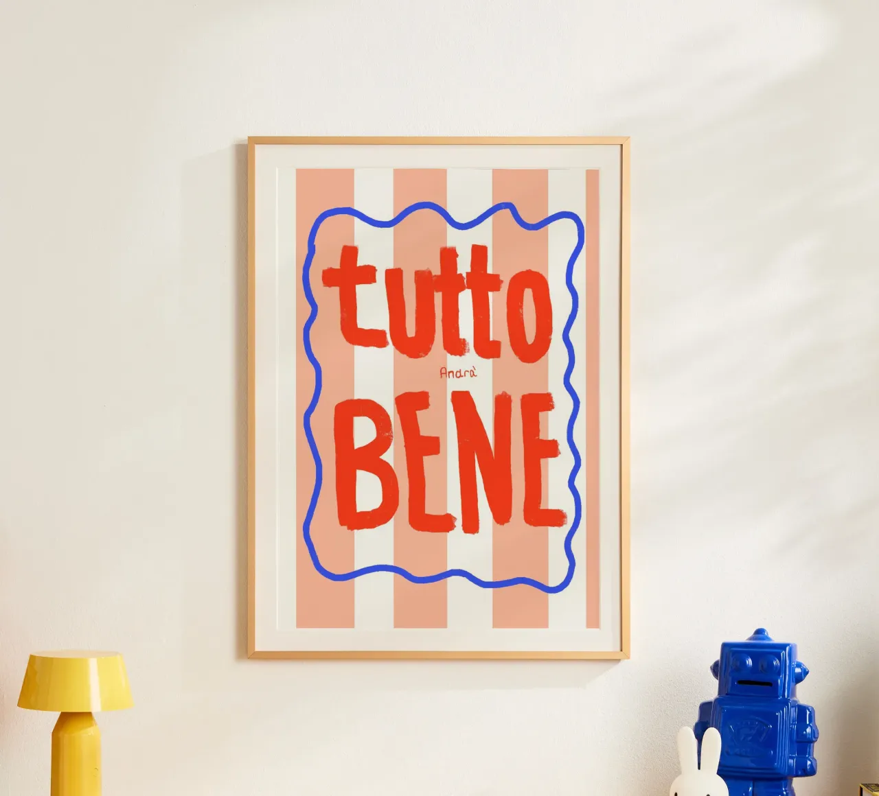 Tutto Bene poster de Hej Ibiza by Ute Arnold