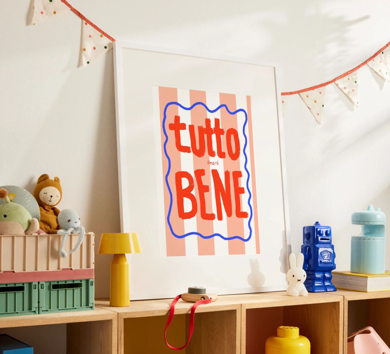 Tutto Bene Poster von Hej Ibiza by Ute Arnold