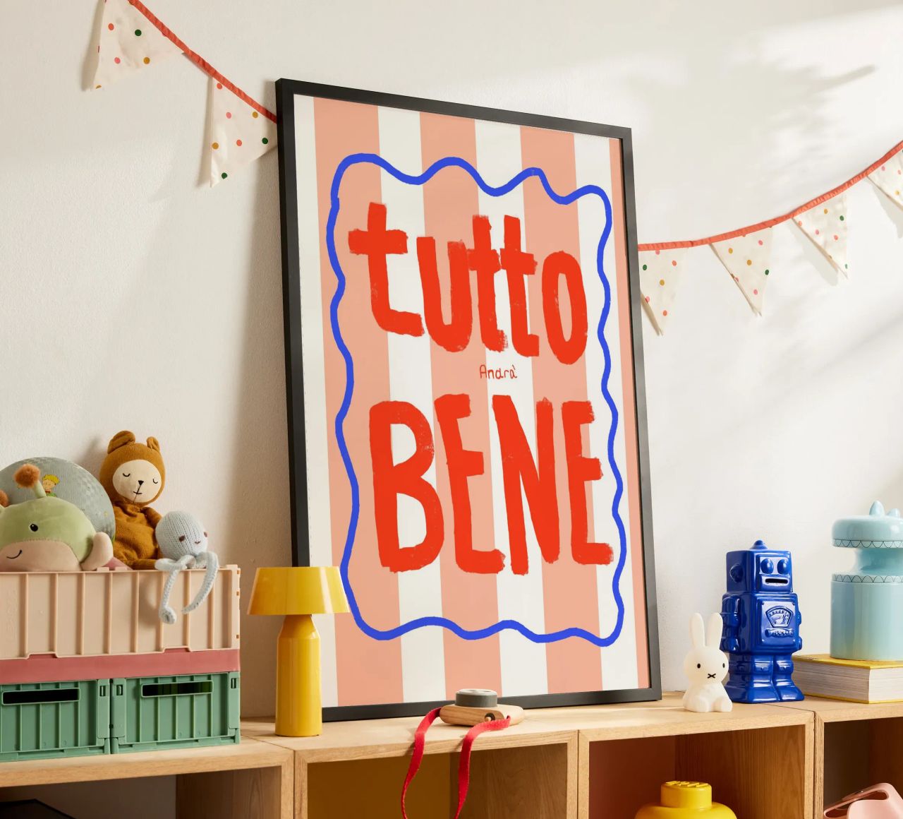 Tutto Bene Poster von Hej Ibiza by Ute Arnold