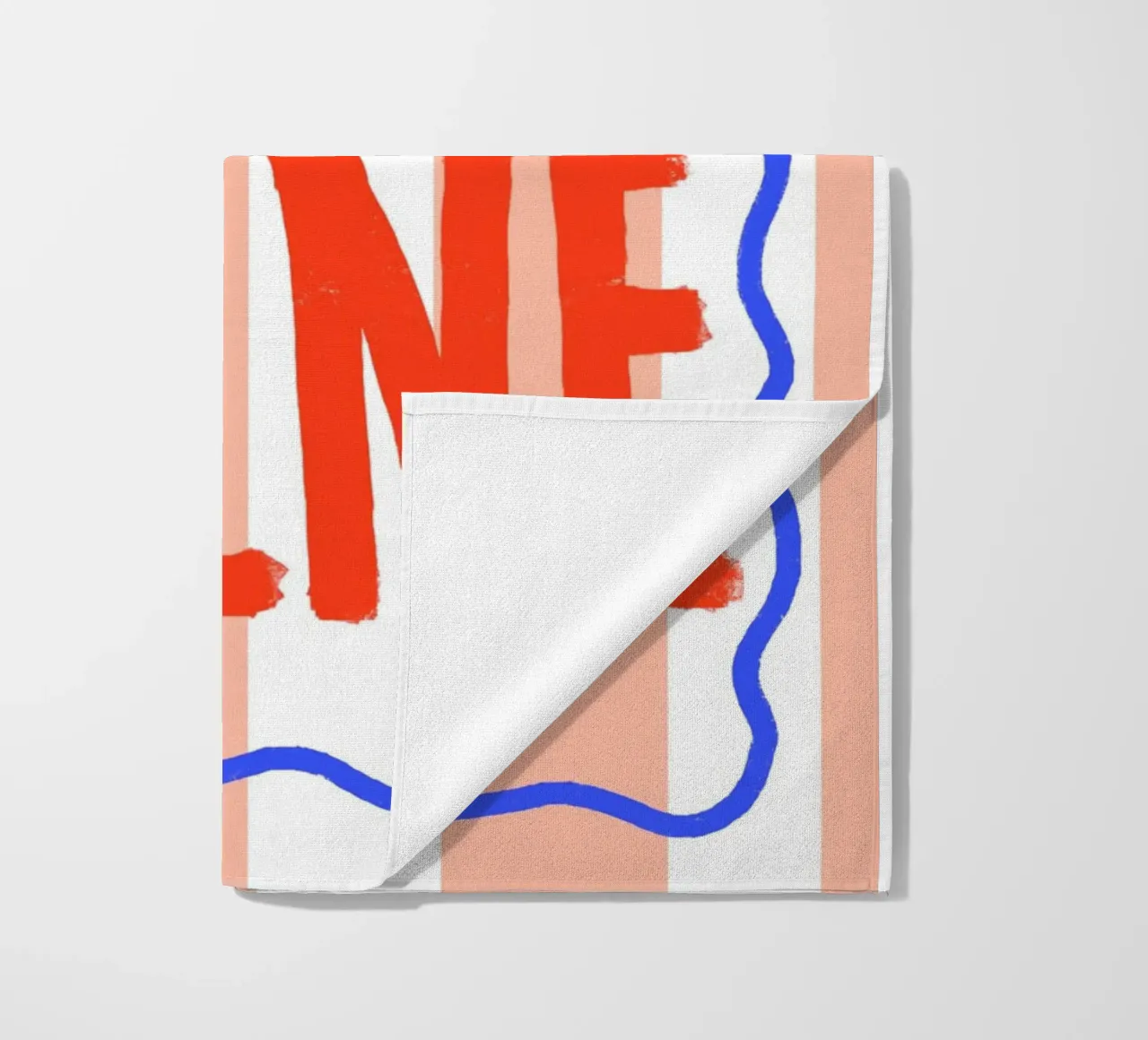 Tutto Bene Strandtuch von Hej Ibiza by Ute Arnold