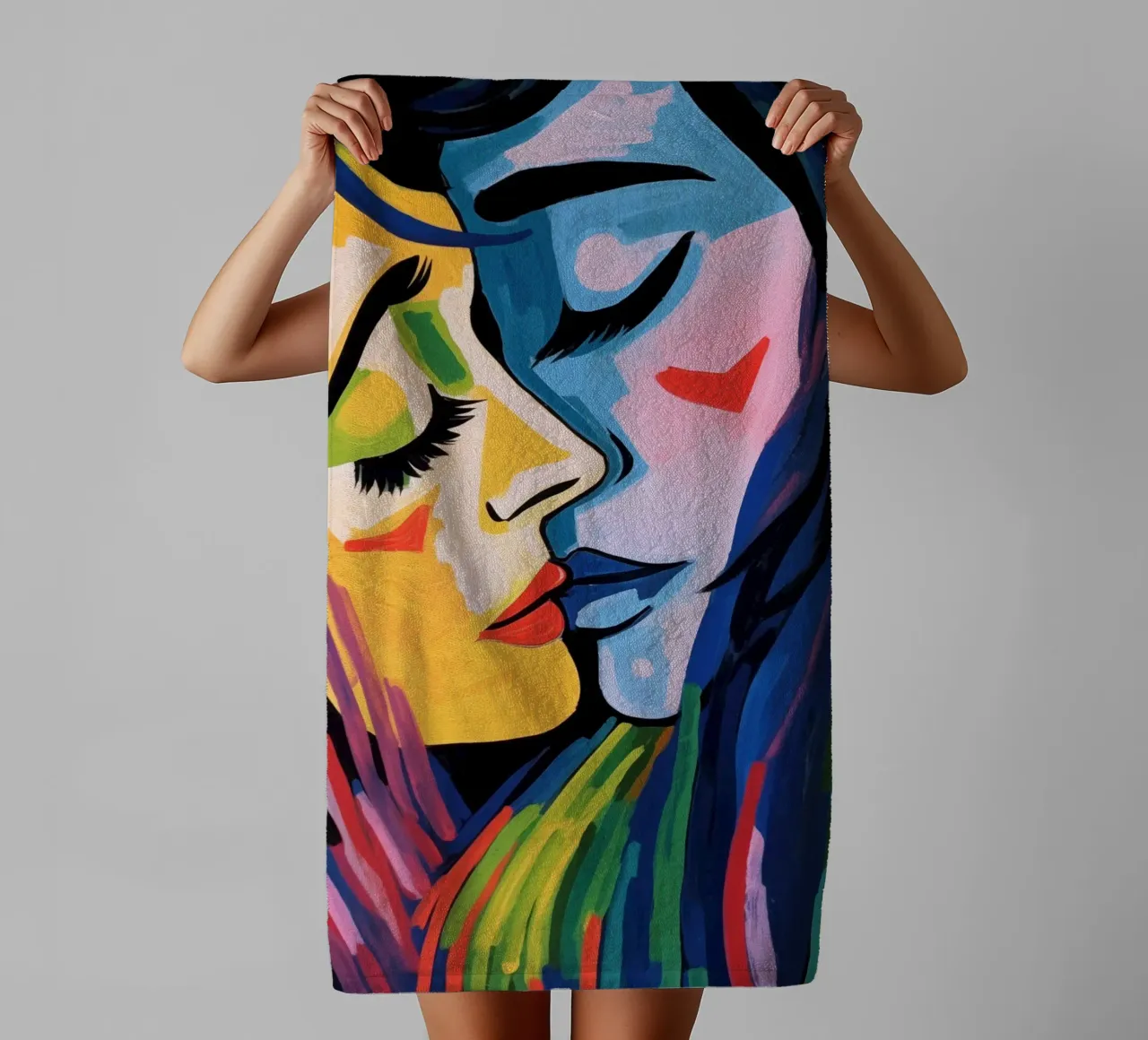 Visit to Lesbos towel by Autofocus