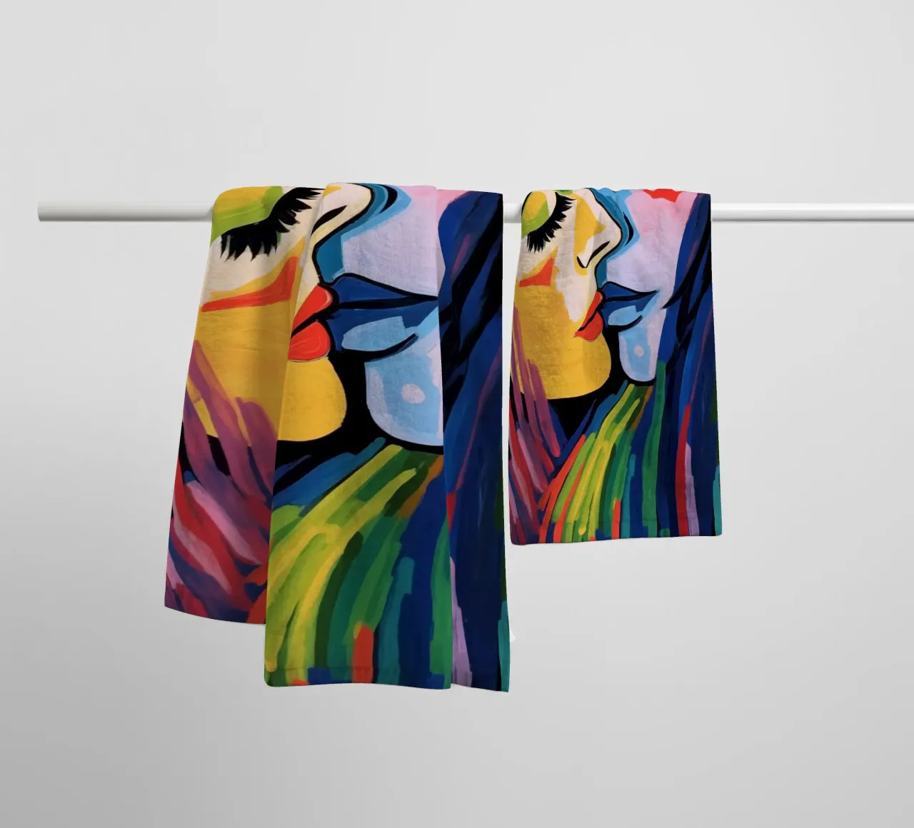 Visit to Lesbos towel by Autofocus