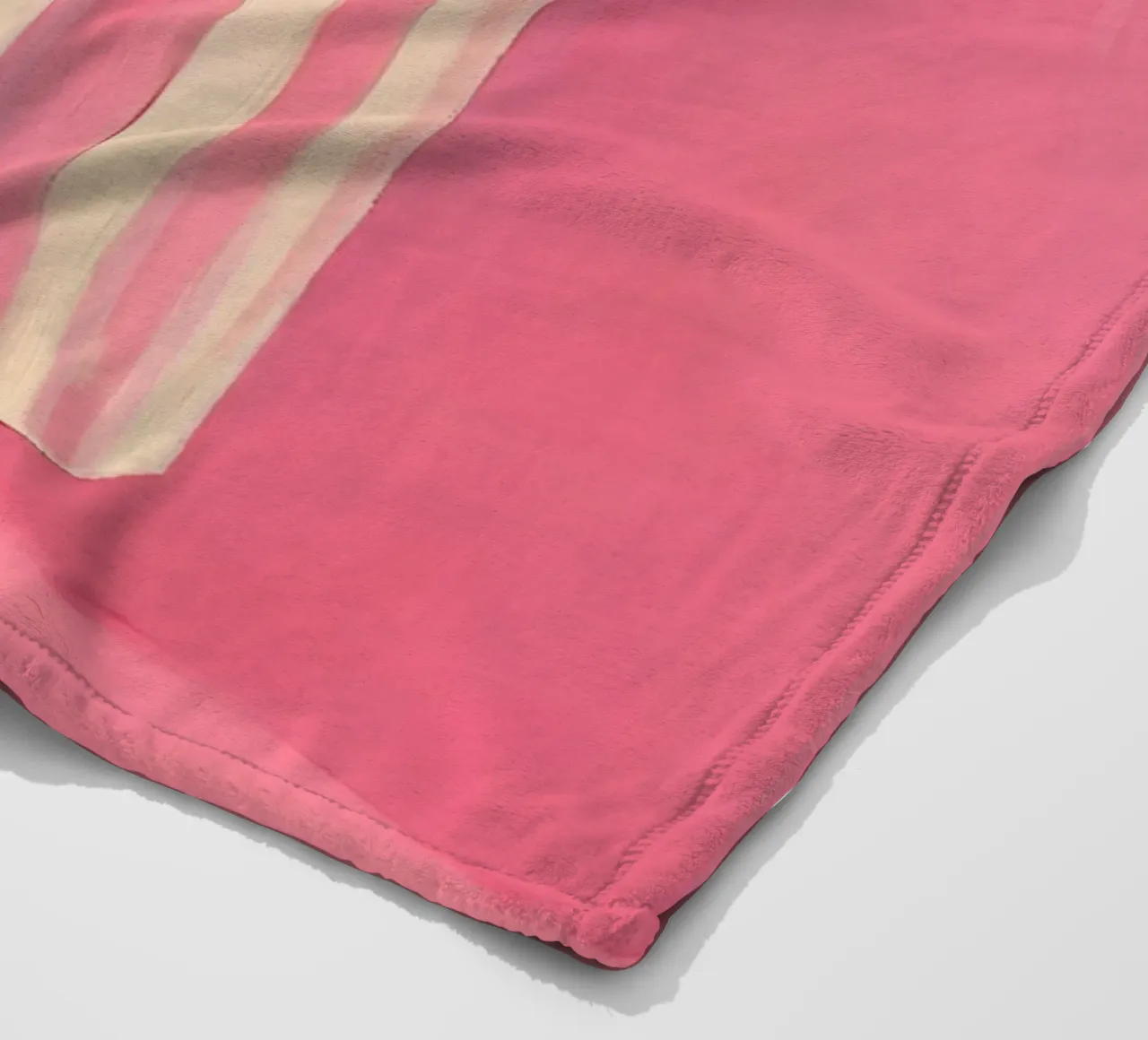 Nostalgia Pommes-Frites, pinki coperta in pile da Carina Pop & Pastell