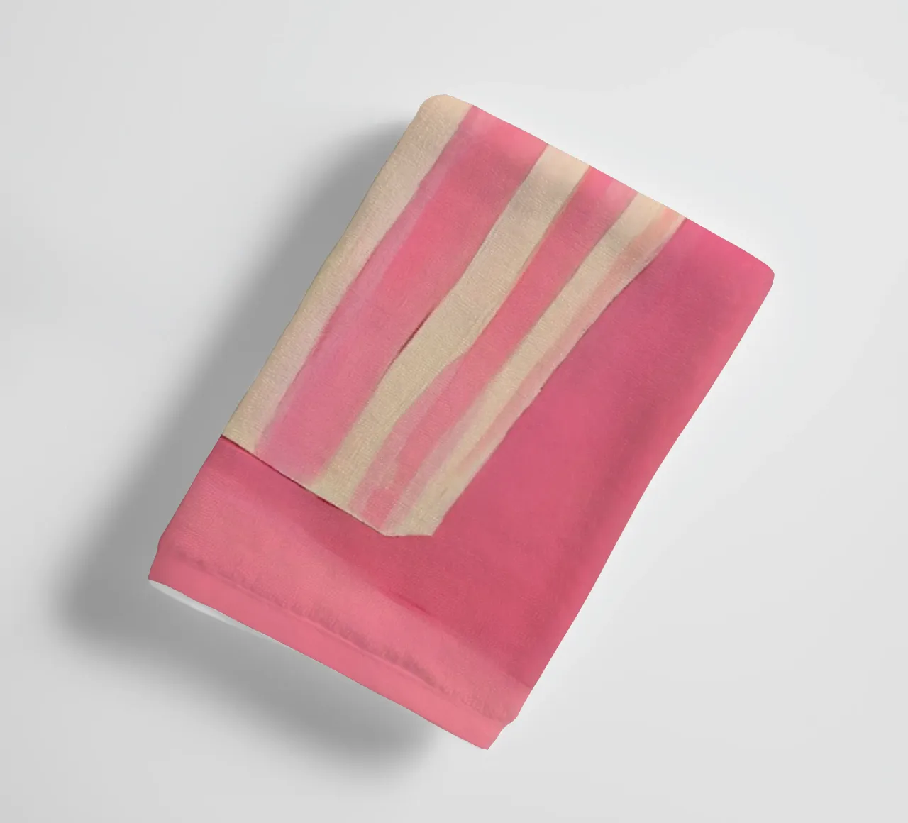 Nostalgia Pommes-Frites, pinki asciugamano da bagno da Carina Pop & Pastell
