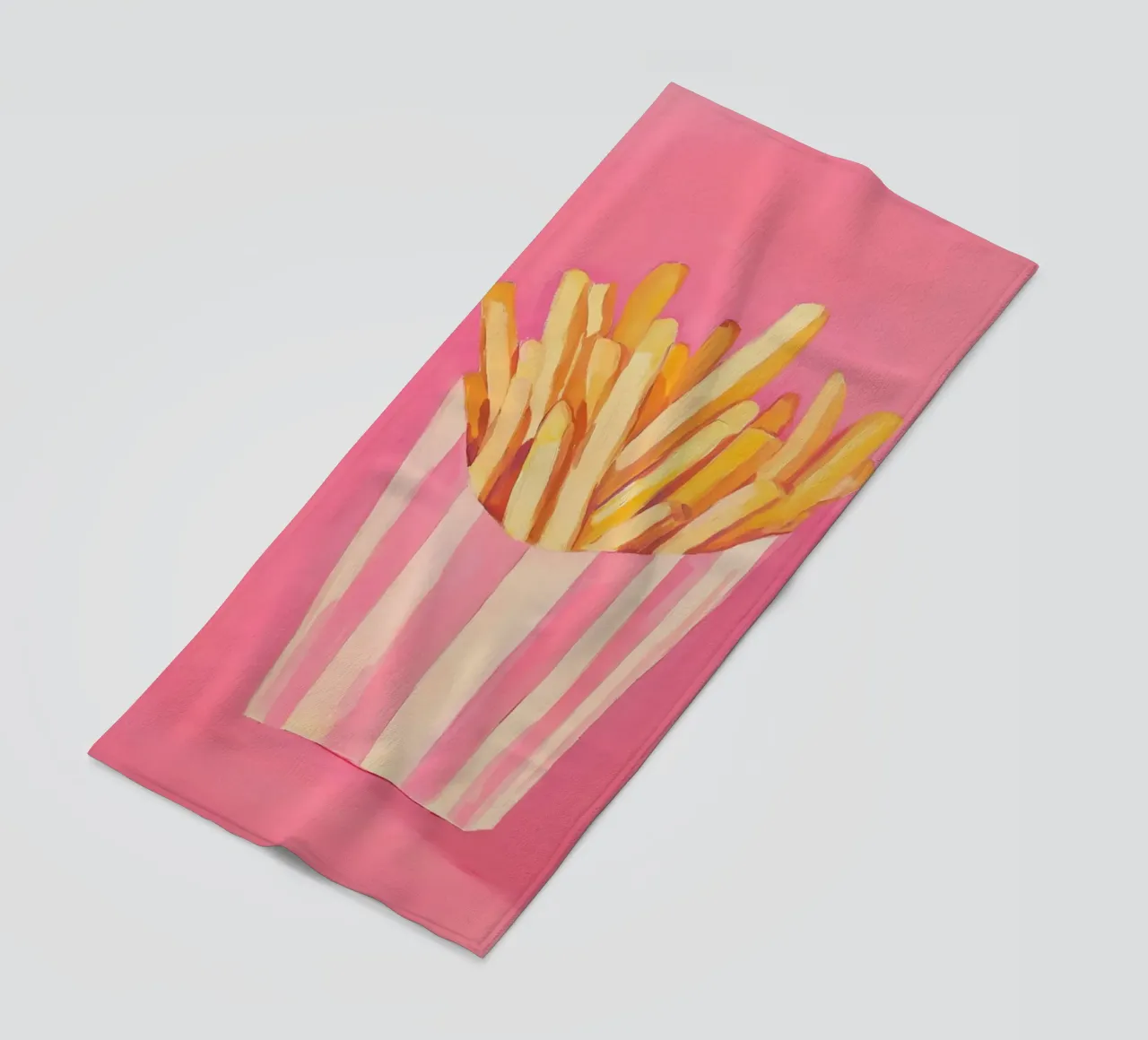 Nostalgia Pommes-Frites, pinki telo mare da Carina Pop & Pastell