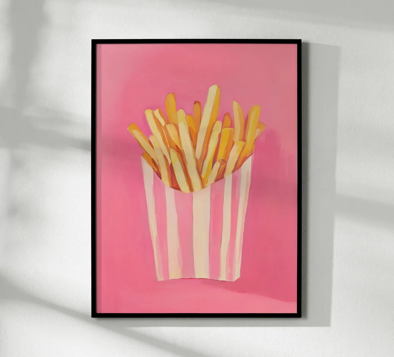 Nostalgia Pommes-Frites, pinki carta hahnemühle da Carina Pop & Pastell