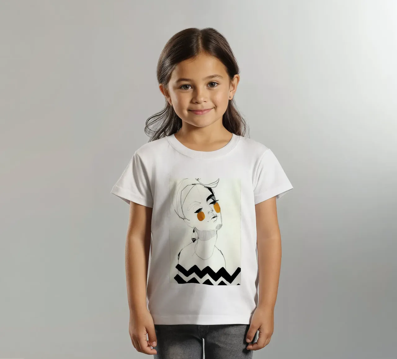 Serpentine t-shirt bambini da Ekaterina Koroleva